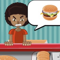 Burger Time - Free Mobile Game Online - yiv.com