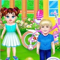 Jogos de Meninas - Jogar Baby Taylor Happy Easter, chegou a Páscoa e bebê  Taylor está ansiosa para celebrar. Ela convidou sua melhor amiga para  realizar atividades divertidas. As meninas querem pintar