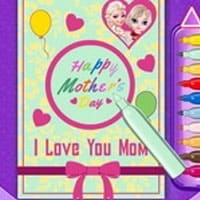 Elsa Mother's Day Card