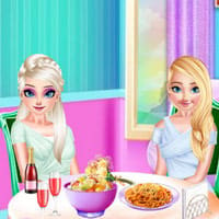 Frozen Sisters Delicious Lunch