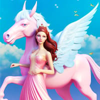 Girl And The Pegasus