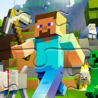 Jigsaw Puzzle: Minecrafter