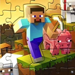Jigsaw Puzzle: Minecrafter