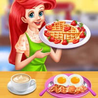 Princess Ariel Breakfast Cooking 2