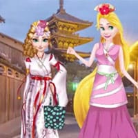 Princesses Kimono Vs Cheongsam