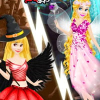 Rapunzel Devil And Angel Dress