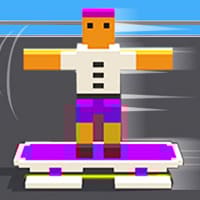 Blocky Skater Rush