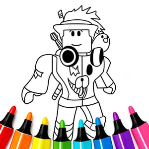 BTS Roblox Coloring