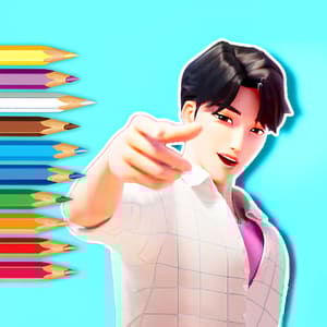 Coloring Book: Soda Pop Jinu