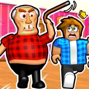 Escape From Evil Grandpa Obby!