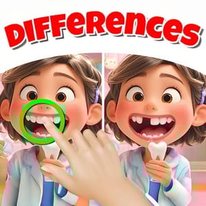 Find The Differences: Tooth Fairy
