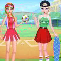 Frozen Sisters Sporty Style