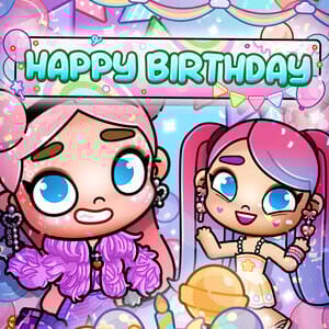 Jigsaw Puzzle: Avatar World Happy Birthday