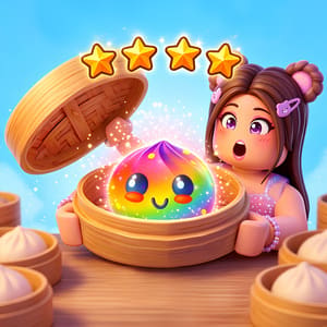 Jigsaw Puzzle: Squishy Dumpling Unboxing Roblox
