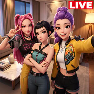 Kpop Rumi Streamer