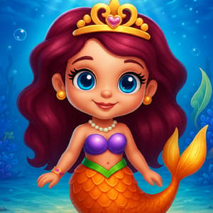 Mermaid Games: Little Princess