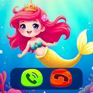Mermaid Magical Princess Phone