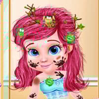 Messy Little Mermaid Makeover