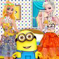 Minion Drop By Frozen Sisters