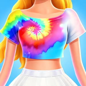Tie Dye Dress Up