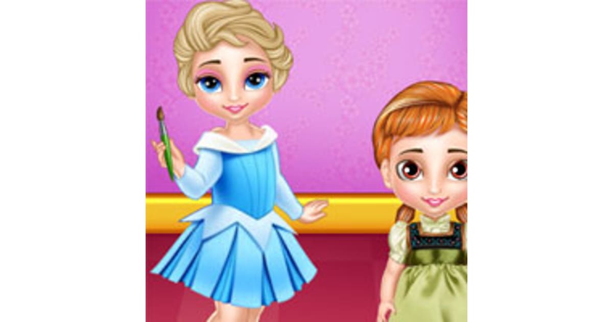 Baby Elsa And Anna Playtime - Play Now For Free