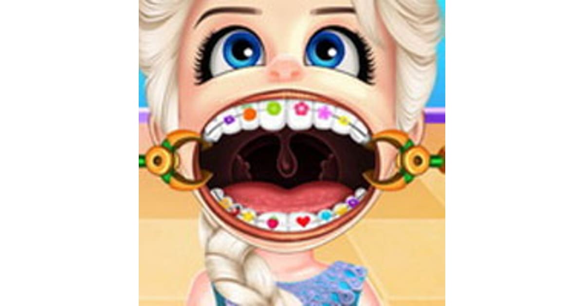 Baby Elsa Wears A Brace - Play Now For Free