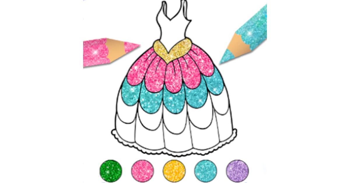 Coloring Book: Dress - Play Now For Free