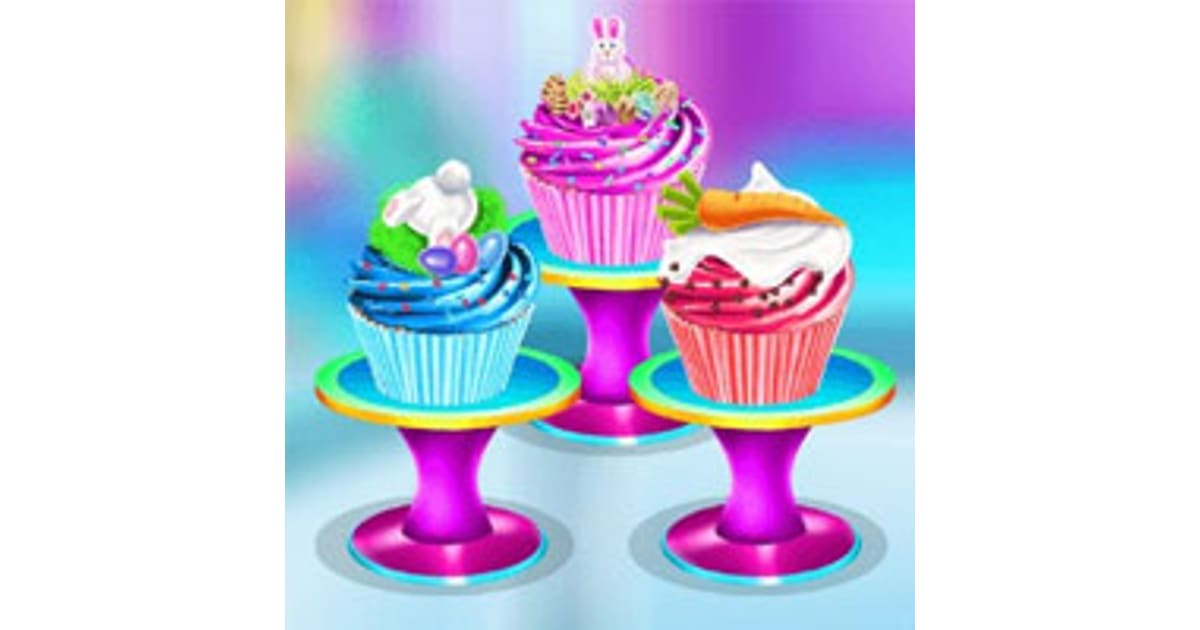 Elsa Easter Cupcake Cooking - Play Now For Free