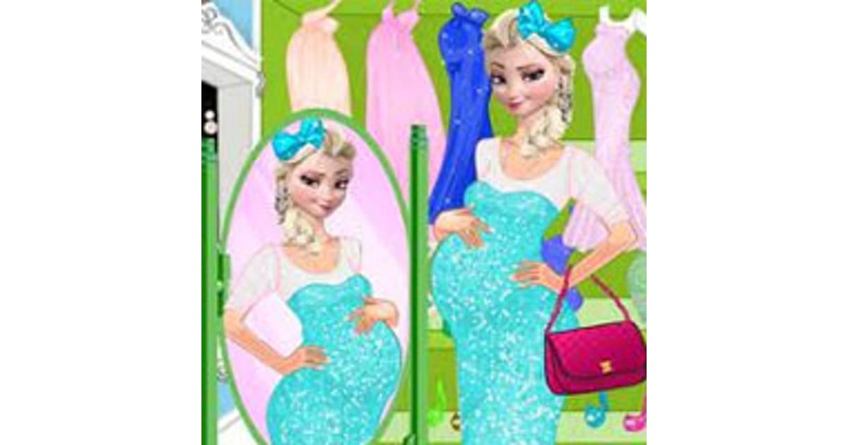 Elsa Pregnant Dress Up - Play Now For Free
