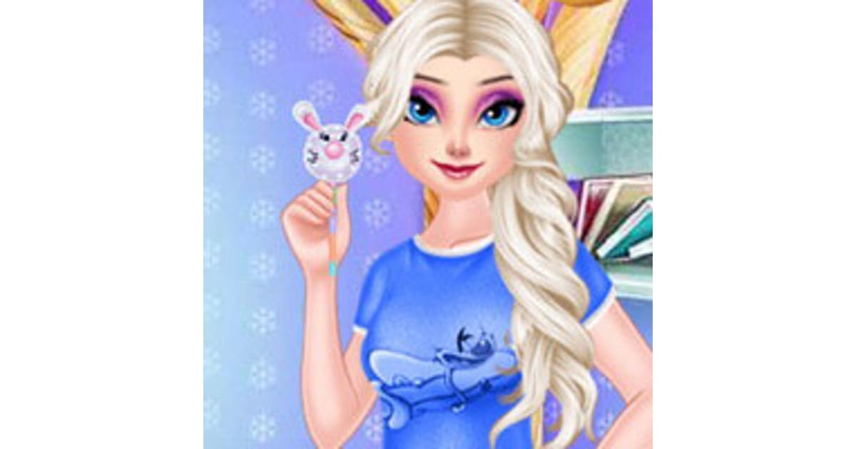 Elsa Rainbow Donuts Cooking - Play Now For Free