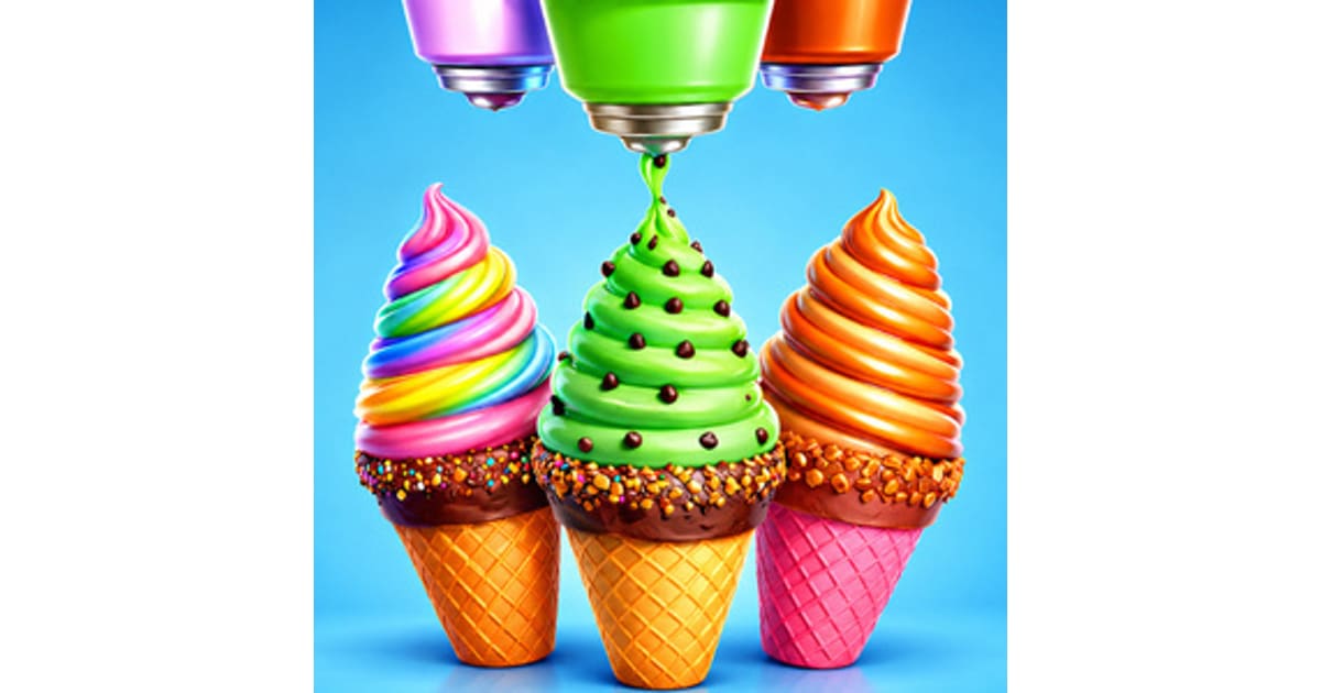 Ice Cream Maker – Kids Dessert Cooking Games | Yiv