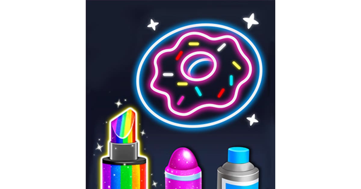 Kids Glow Paint Game Play Now For Free