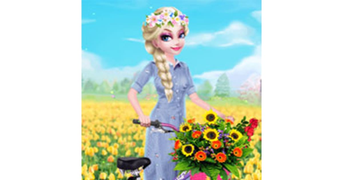 Princess Elsa Spring - Play Now For Free