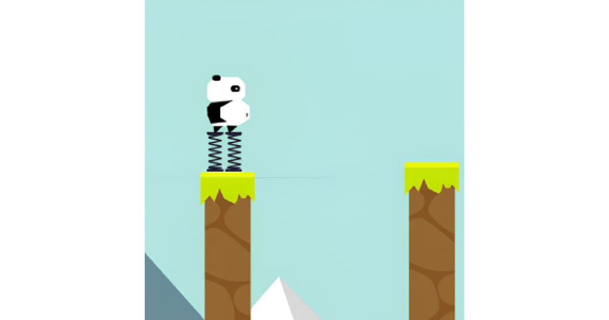 Spring Panda - Play Spring Panda Game on Yiv.Com