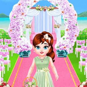 Baby Taylor Wedding Flower Girl