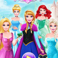 Barbie Cosplay Disney Princess Challenge