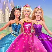 Barbie Princess High School kirándulós szinezős ki