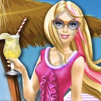 Szuperhős Barbie vakáción