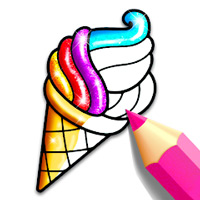 Coloring Book: Ice Cream