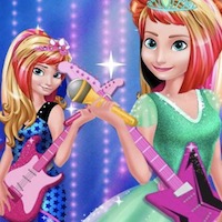 Elsa And Anna Royals Rock Dress