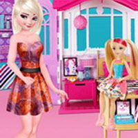 Barbie szoba berendezős