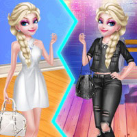 Elsa Sweet VS Cool Style