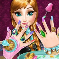Frozen Nail Makeover
