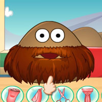 Jogo Pou Shave Time no Jogos 360