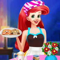 Princess Ariel Breakfast Cooking 1