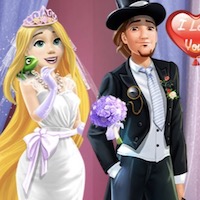 Rapunzel Wedding Party Dress